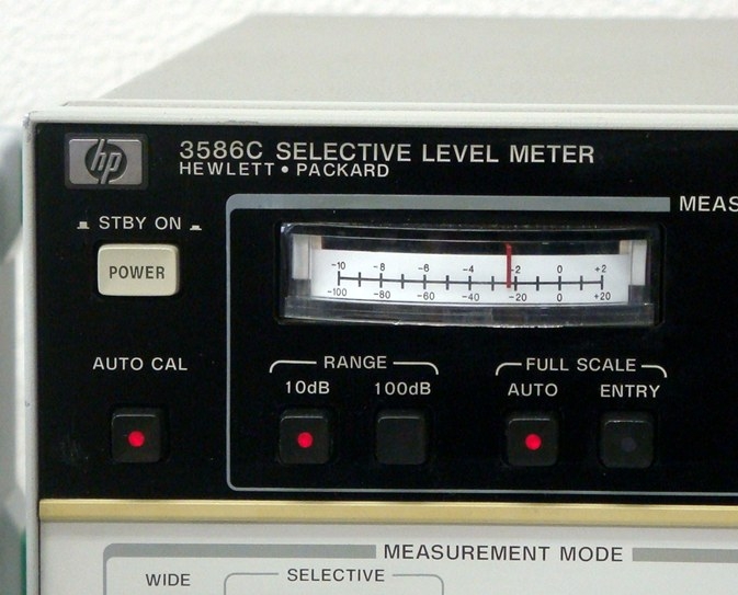 3586C /00450Hz-32.5MHz Selective Level Meter