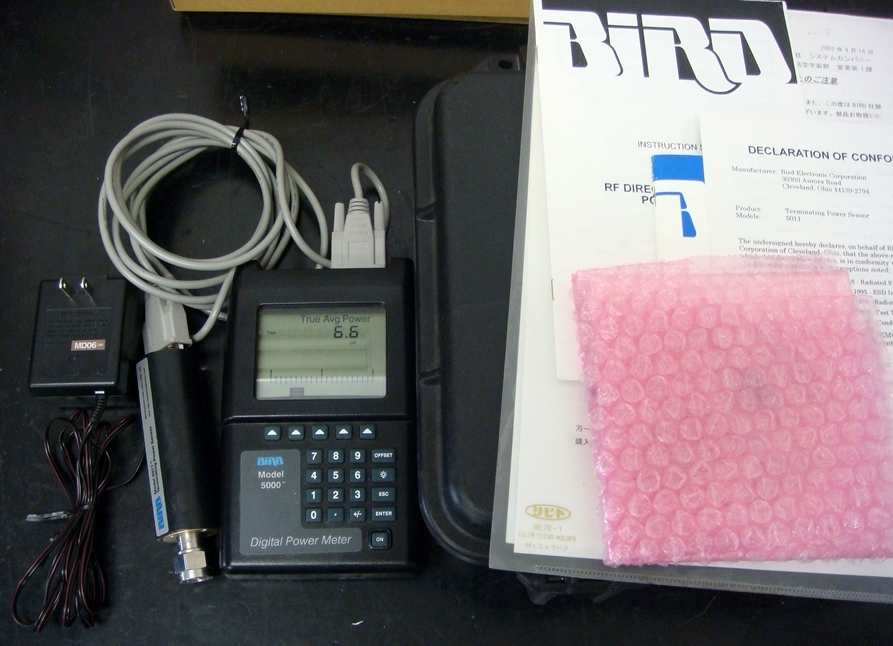 Model 5000 + 501140MHz-4GHz -20-+10dBm Digital RF Power Meter 