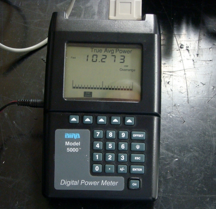 Model 5000 + 501140MHz-4GHz -20-+10dBm Digital RF Power Meter 