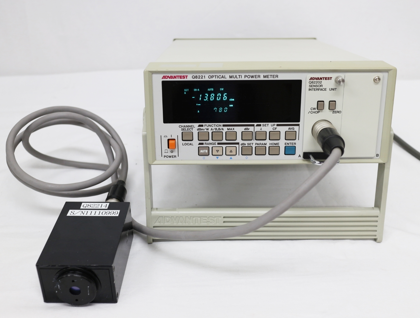 Q8221 + Q82202 +Q82214Optical Power Meter