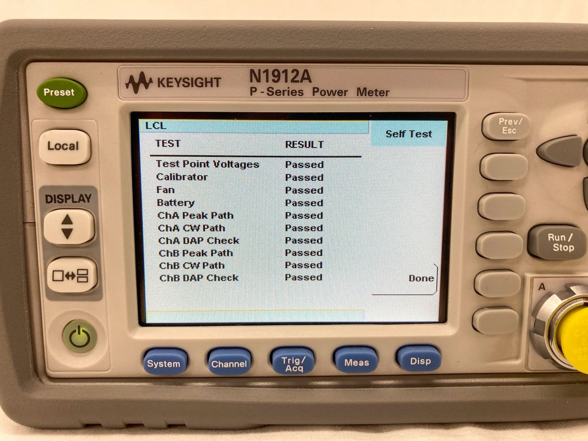 N1912ADual Channel Power Meter