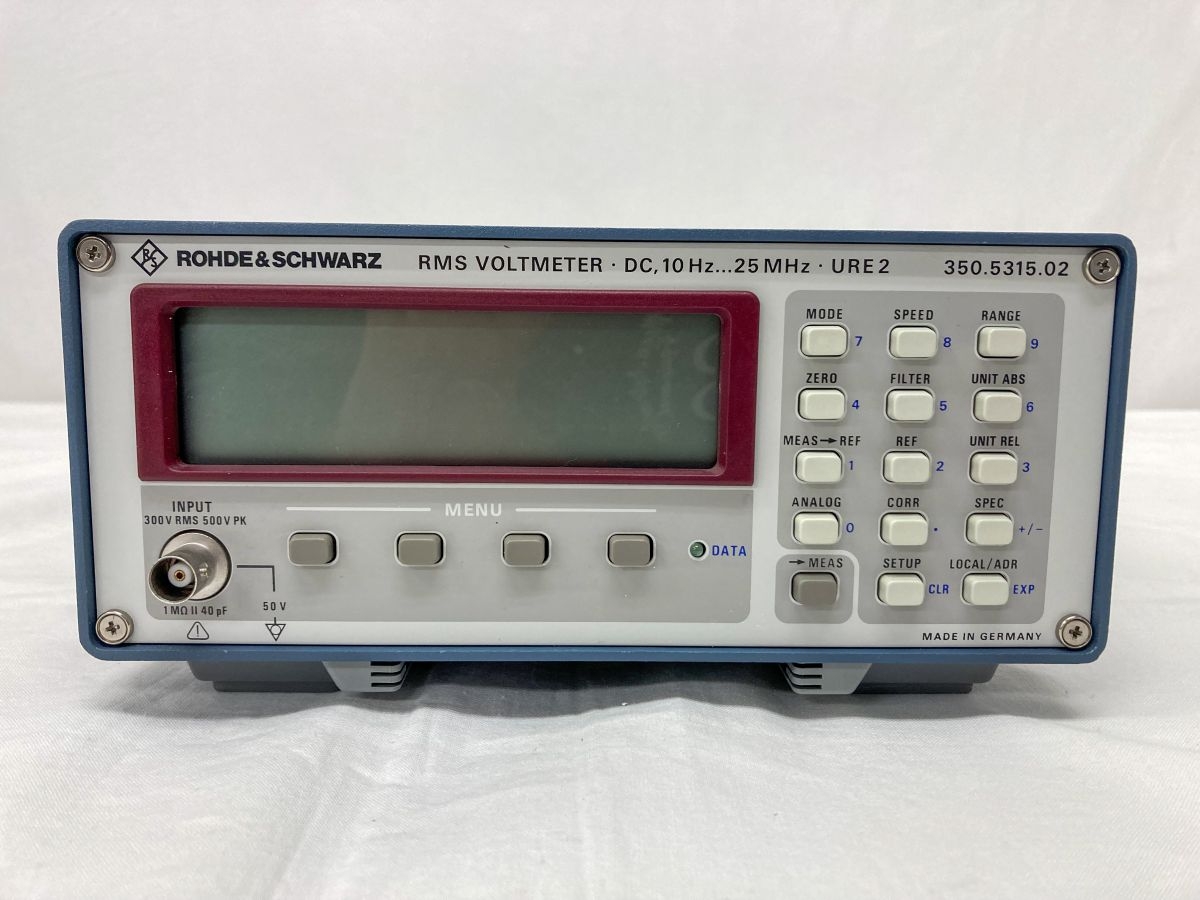 URE2DC-25MHz RMS Voltmeter