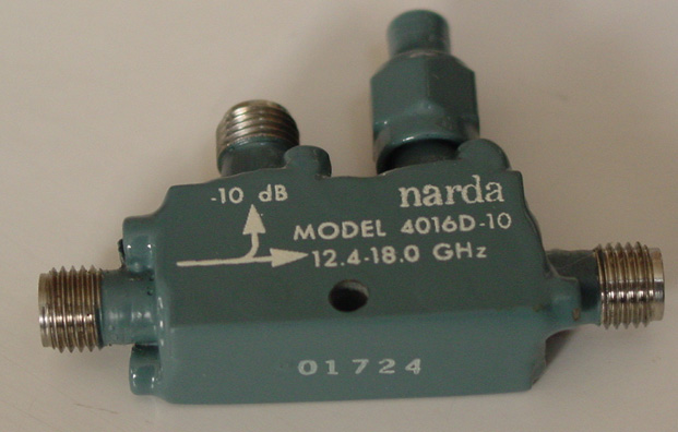  4016D-1012.4-18GHz 10dB Directional Coupler