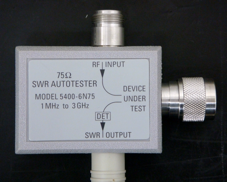5400-6N753GHz 75ohm SWR AUTOTESTER 
