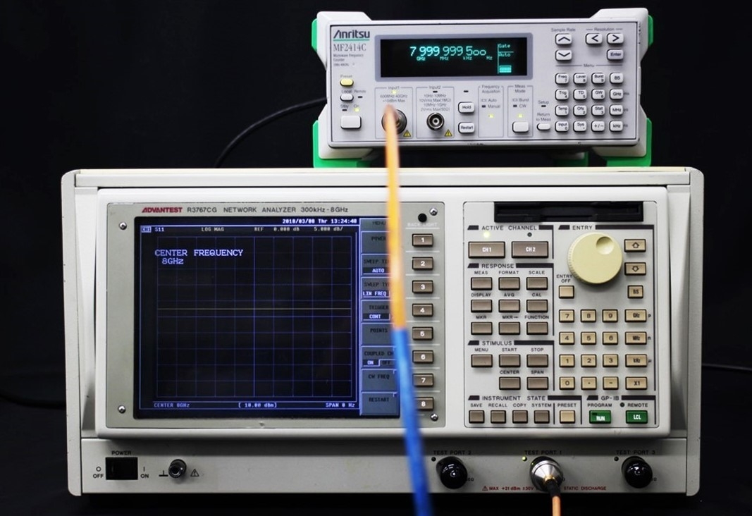 R3767CG /11/71300KHz-8GHz 3ports Network Analyzer 