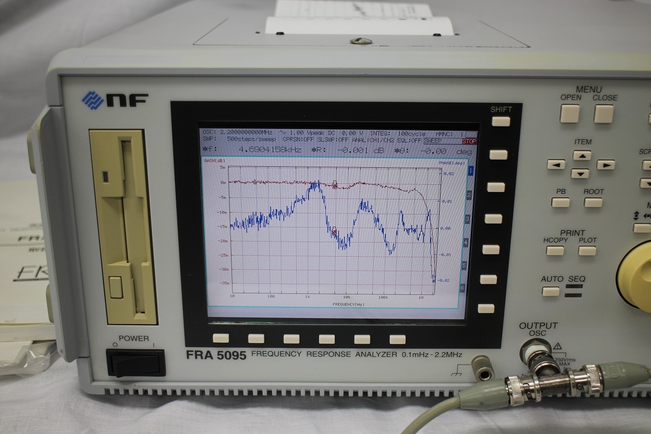 FRA50952.2MHz Frequency Response Analyzer