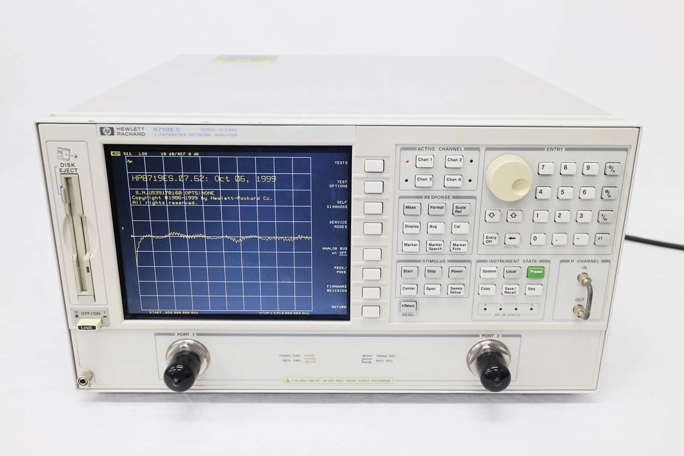 8719ES50M-13.5GHz Vector Network Analyzer