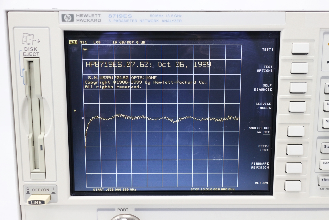 8719ES50M-13.5GHz Vector Network Analyzer