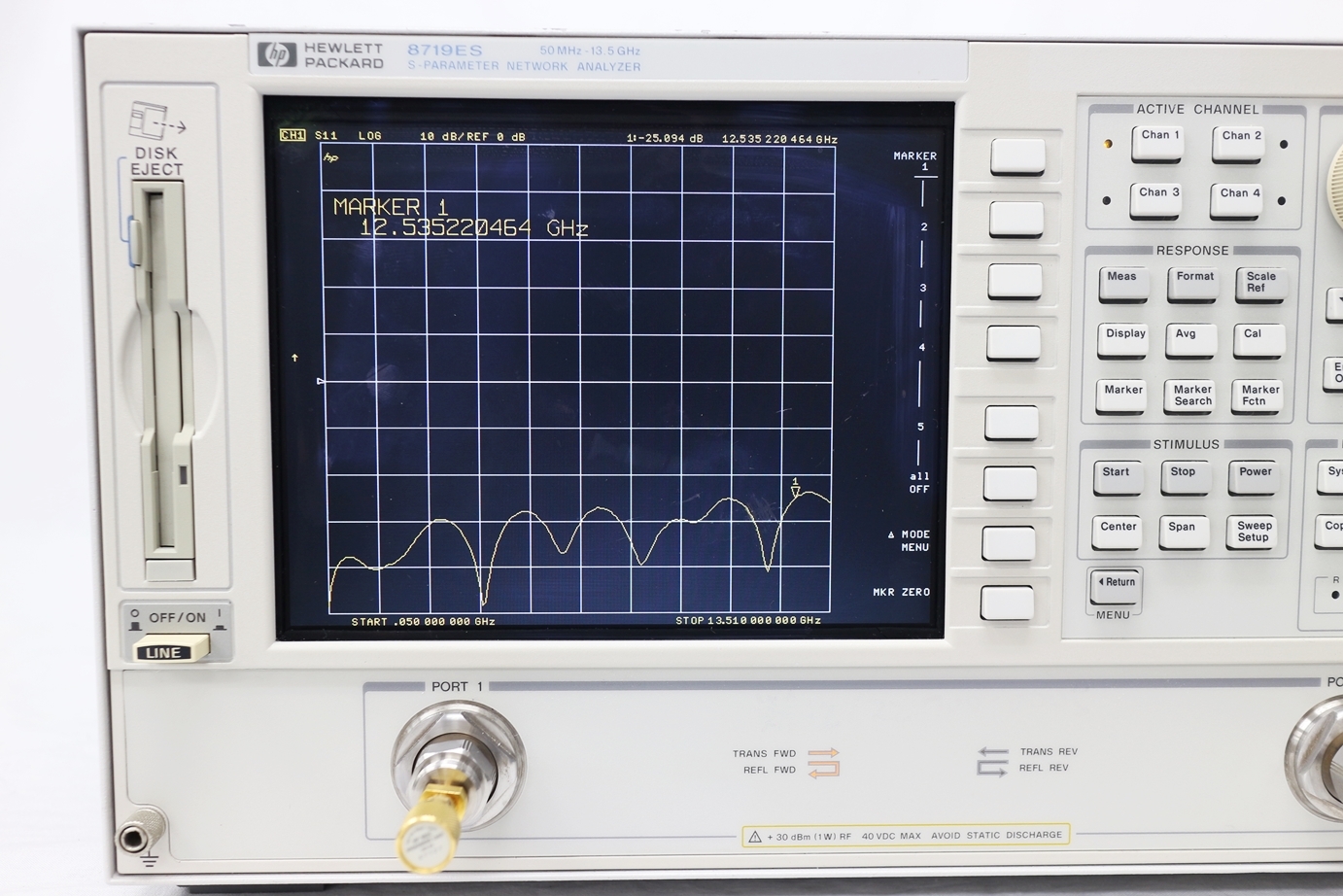 8719ES50M-13.5GHz Vector Network Analyzer