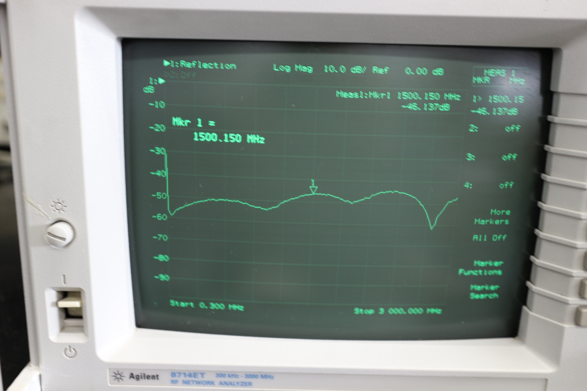 8714ET 080/1E1/1EC/UK6300KHz-3GHz Network  Analyzer