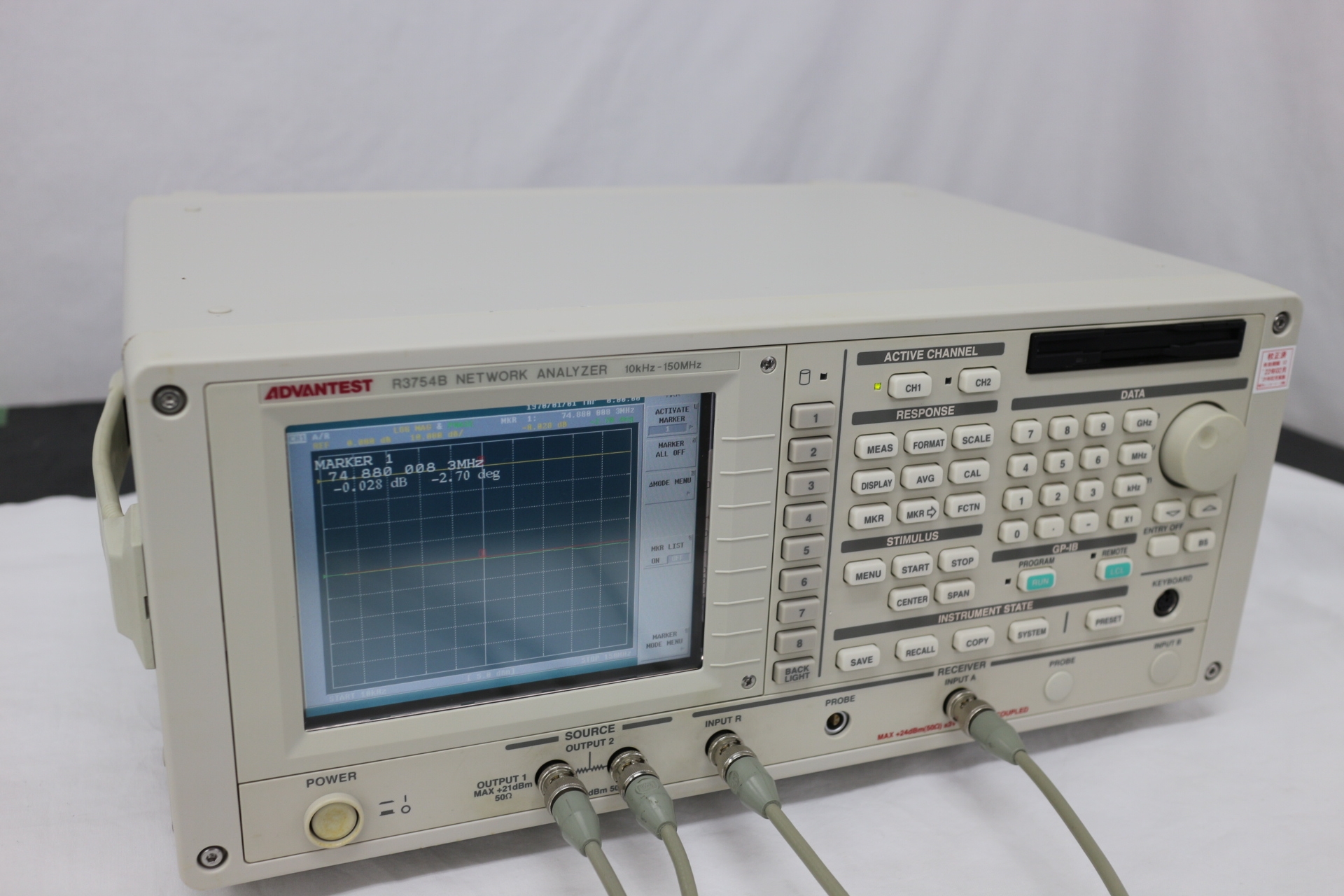 R3754B /1010k-150MHz Network Analyzer