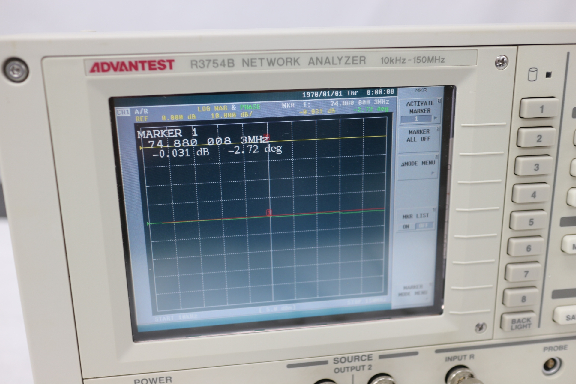 R3754B /1010k-150MHz Network Analyzer