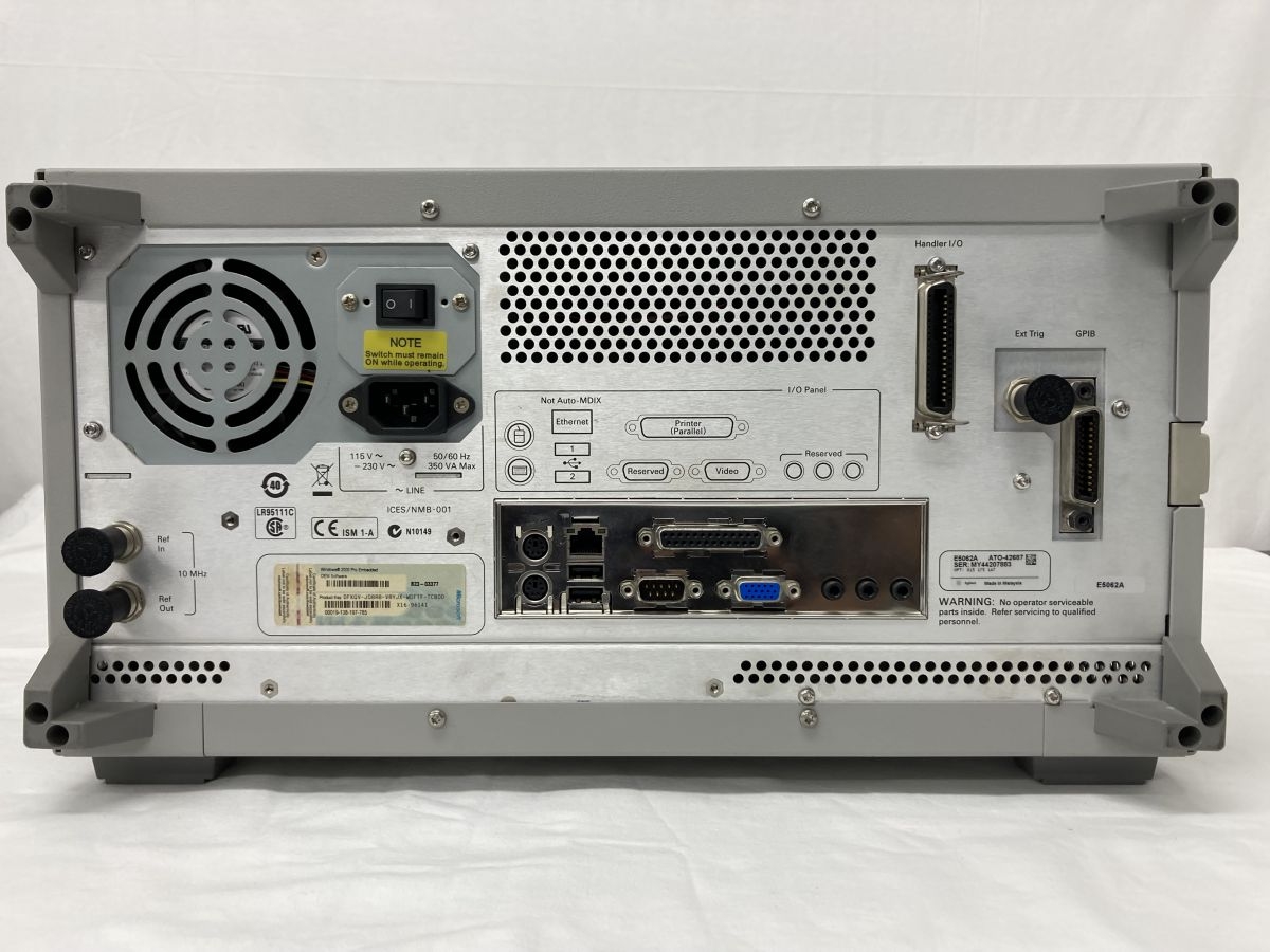 E5062A ENA Series network Analyzer 300k~3GHz 75 Ohm