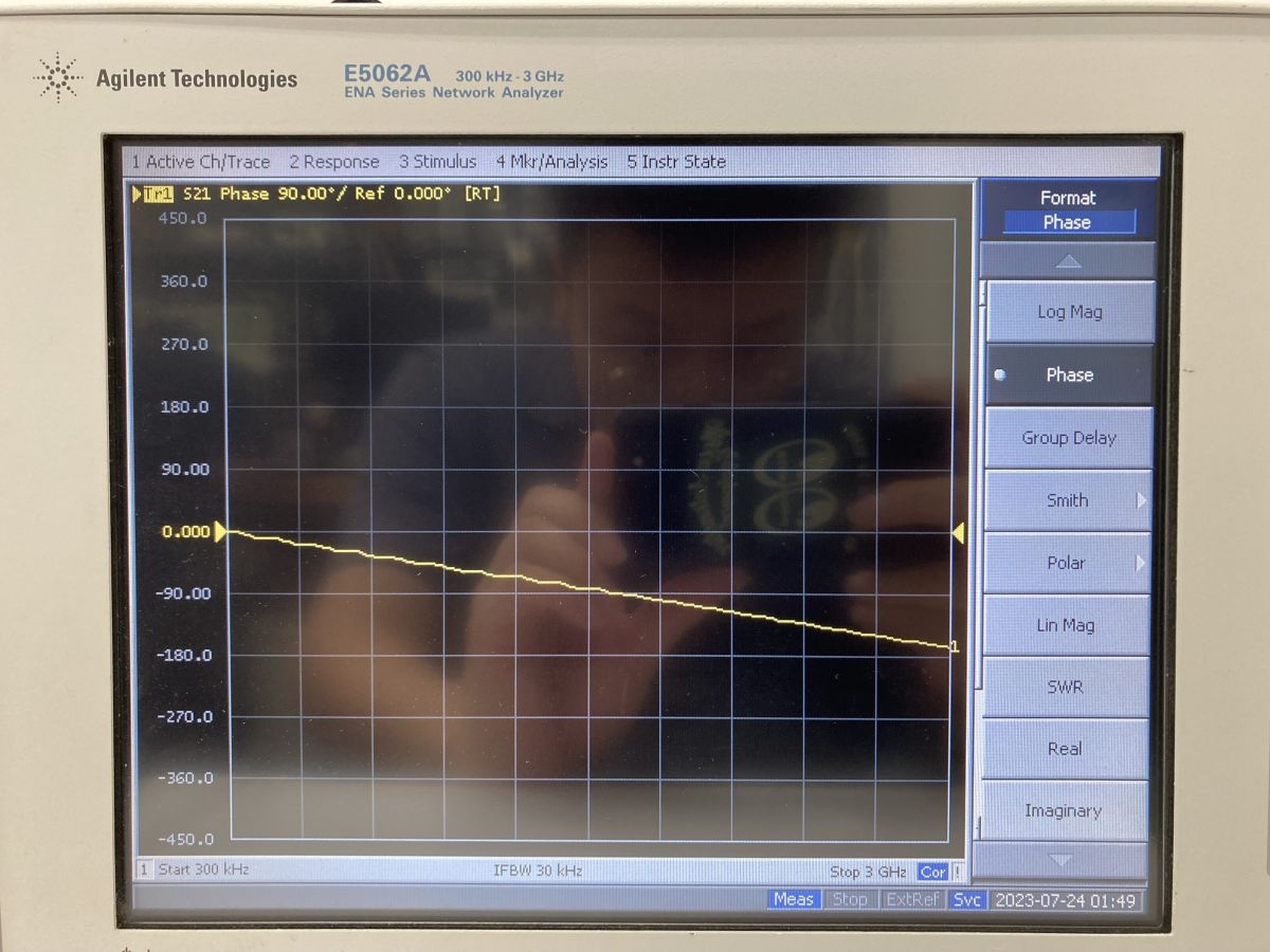 E5062A ENA Series network Analyzer 300k~3GHz 75 Ohm