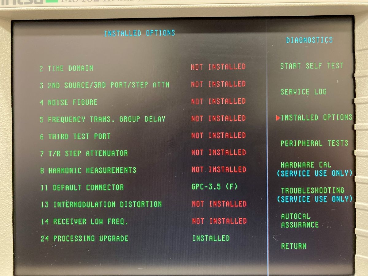 MS4624B10MHz-9GHz Vector Network Analyzer