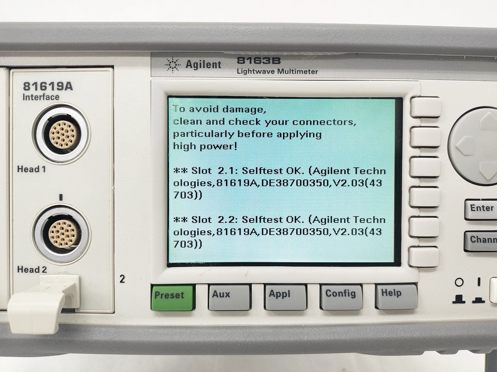 81619ADual Optical Head Interface Module