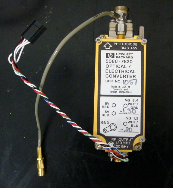 5086-7820130MHz-20GHz Optical/Electrical Converter