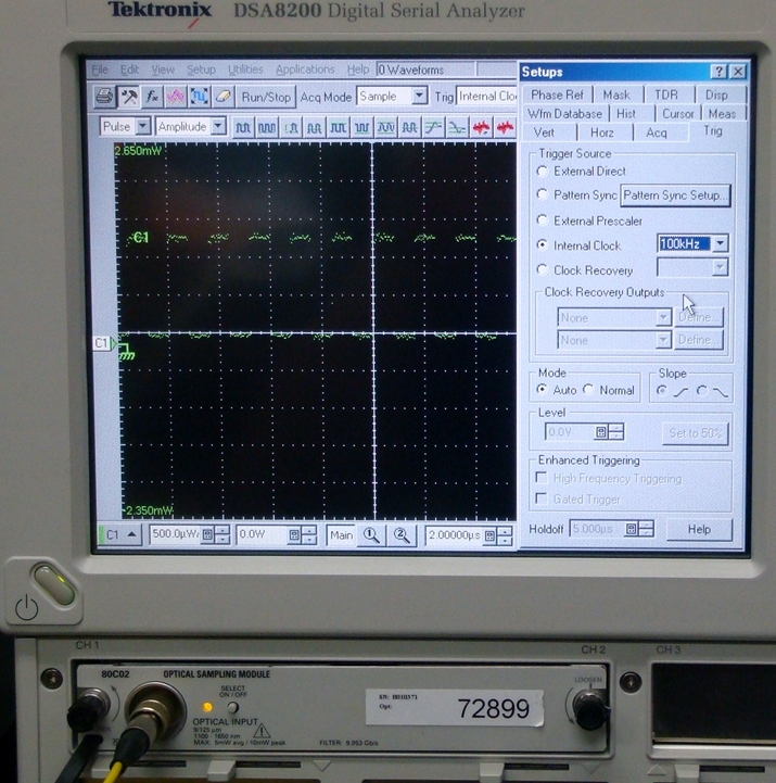 80C02DC-28GHz 1000-1650nm Optical Module