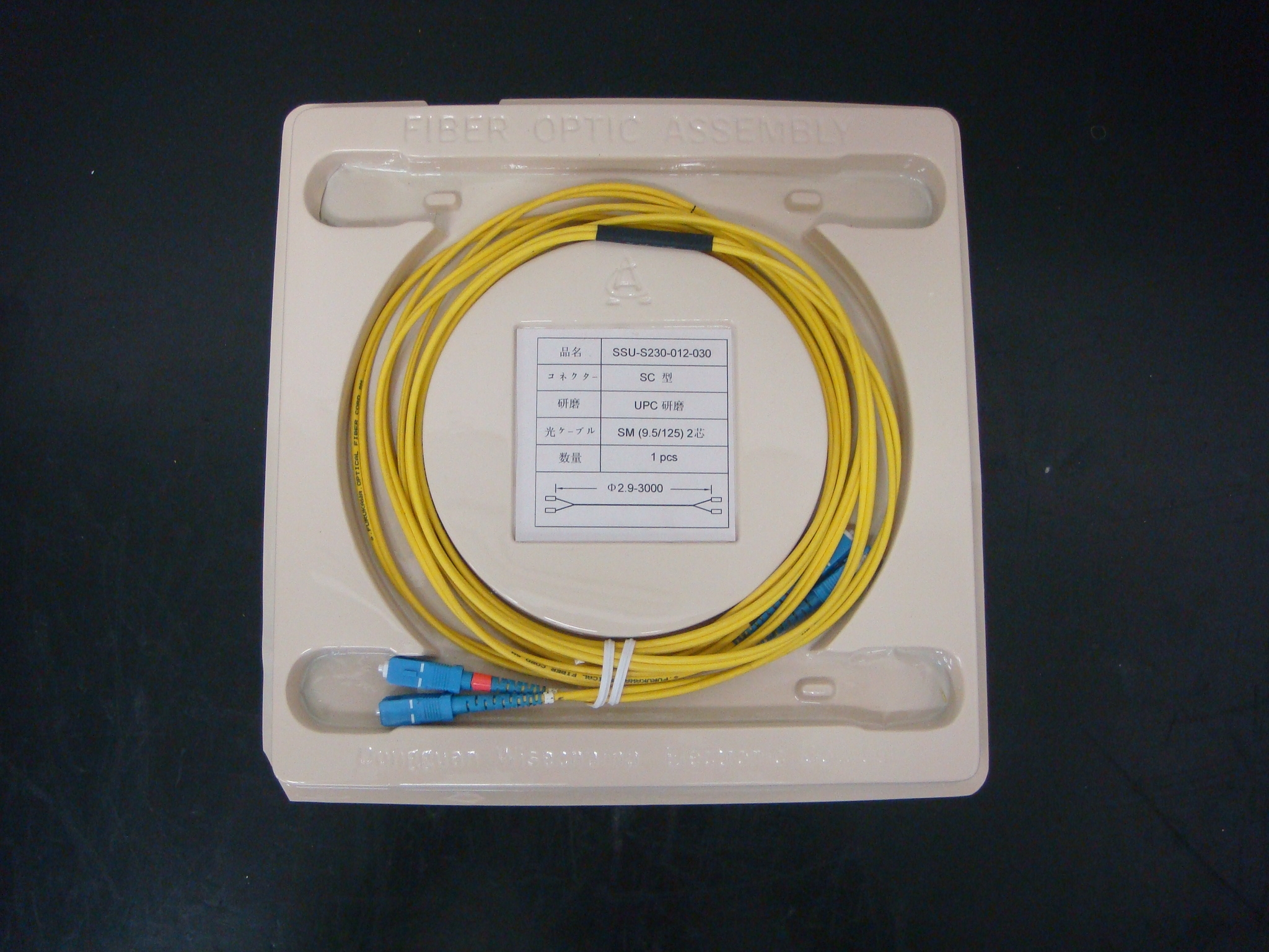 SSU-S230-012-030Optical Cable 3m SC