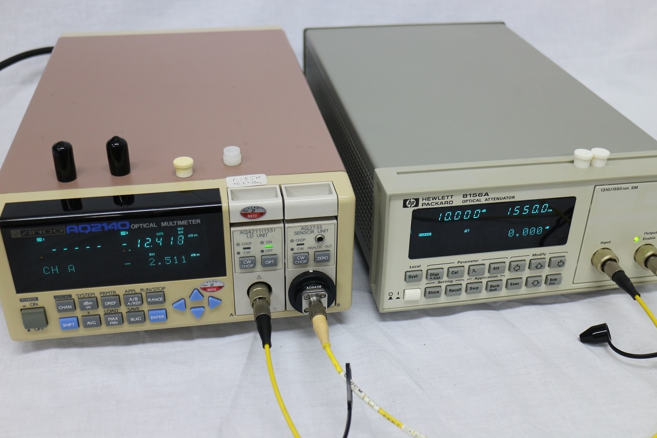 8156A1250-1650nm 60dB Optical Attenuator
