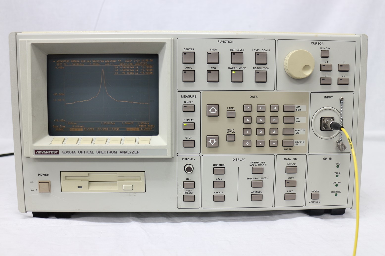 Q8381A350-1750nm Optical Spectrum Analyzer