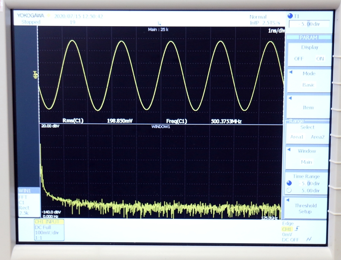 DL9040LDC-500MHz 4ch 5GS/s Digital Oscilloscope 