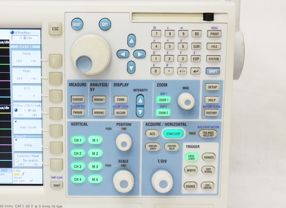 DL9040LDC-500MHz 4ch 5GS/s Digital Oscilloscope 