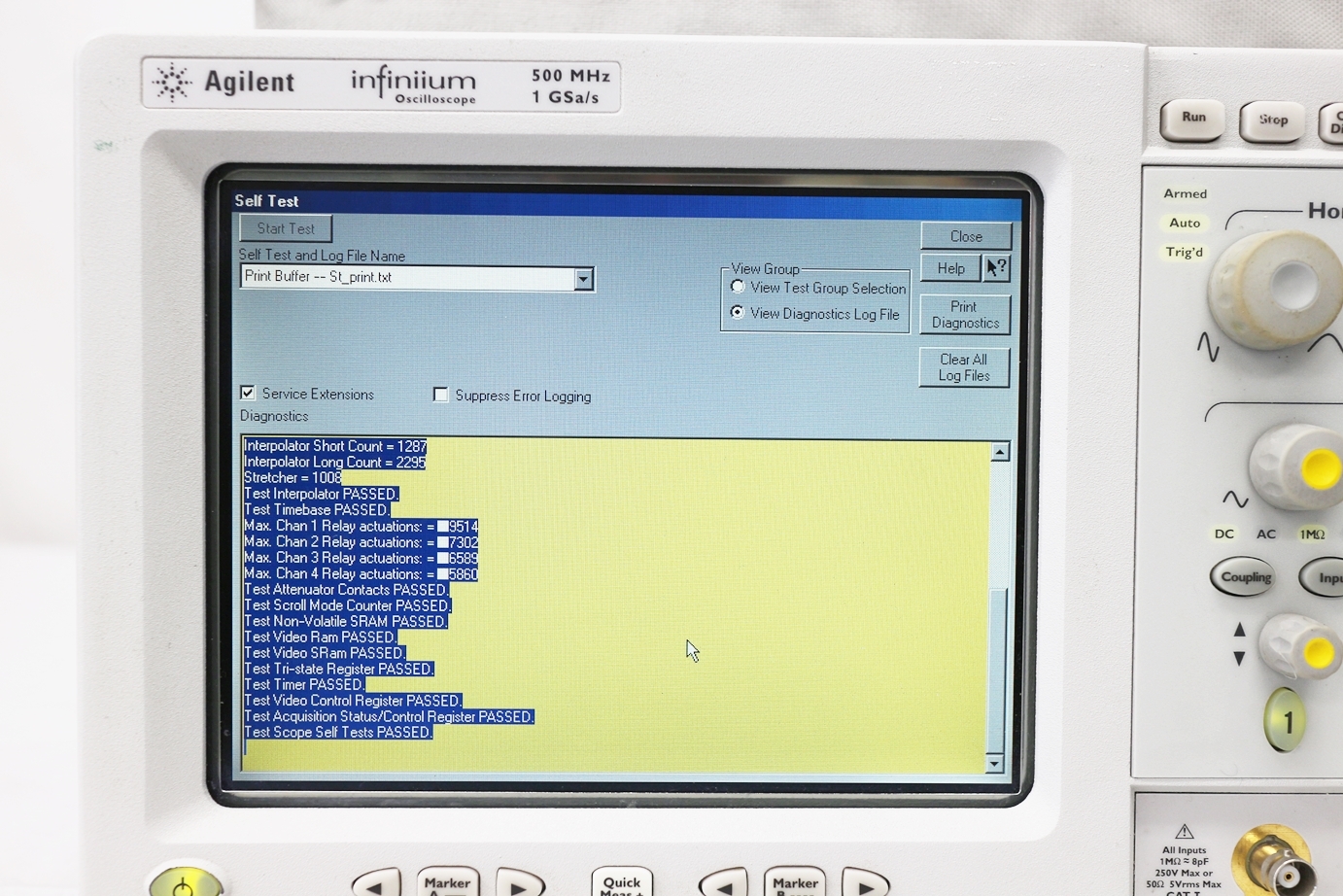 54815ADC-500MHz 4ch Digital Oscilloacope