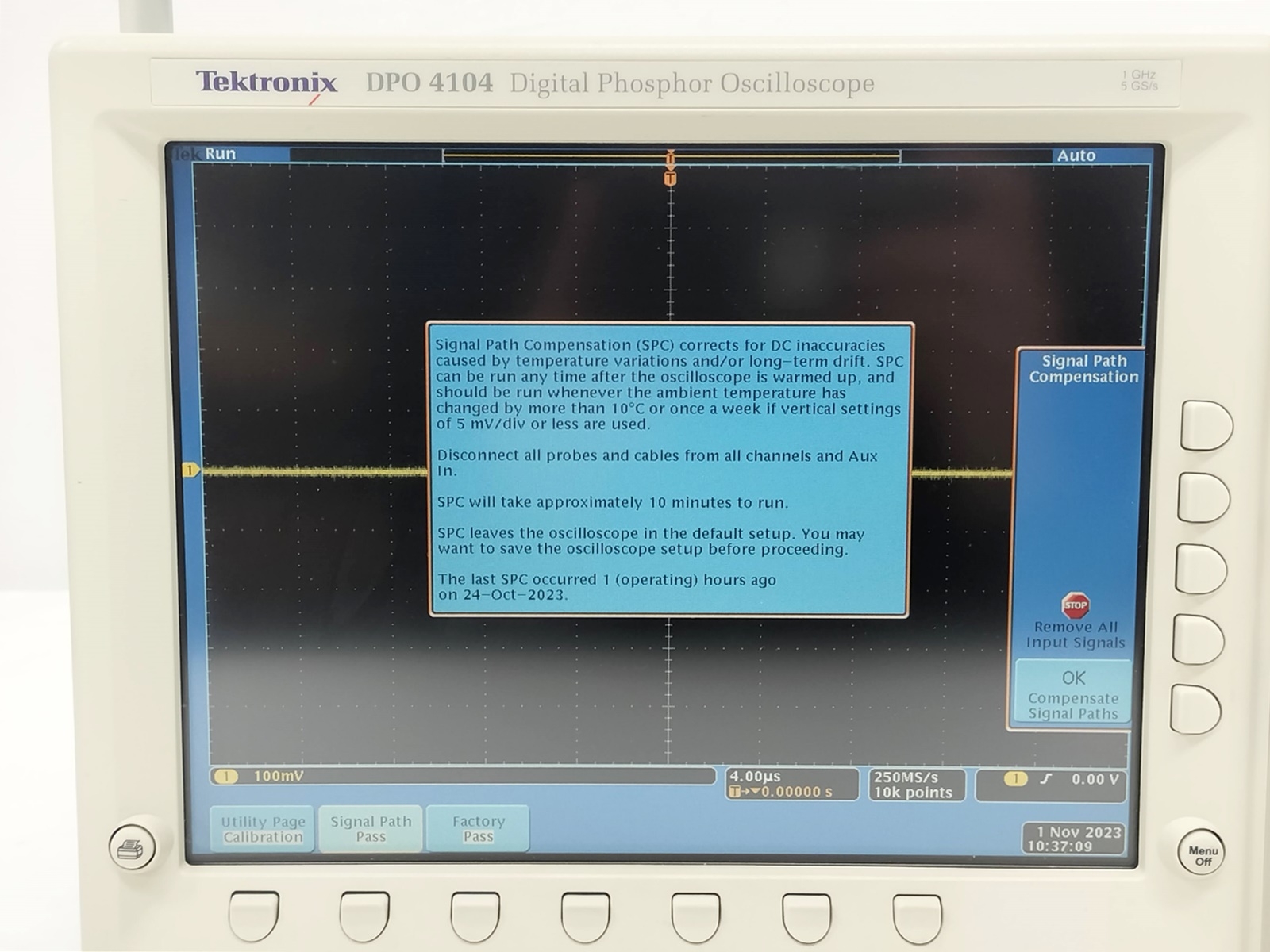 DPO41041GHz 5GS/s 4ch Oscilloscope