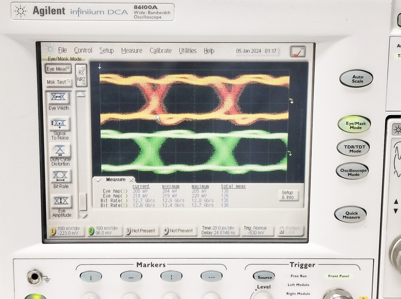 86118A70GHz デュアル・リモート・サンプリング・ヘッド