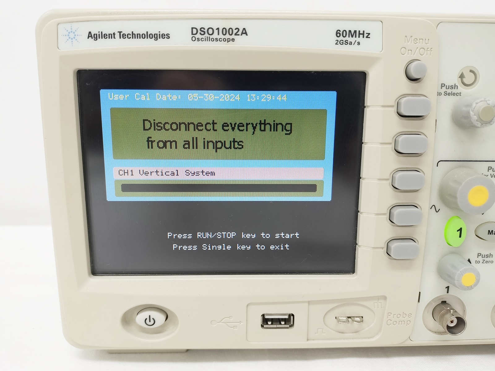 DSO1002A60MHz 2ch Oscilloscope