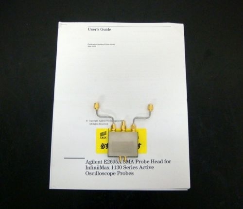 E2695A7GHz Differential SMA Probe Head for InfiniiMax probes