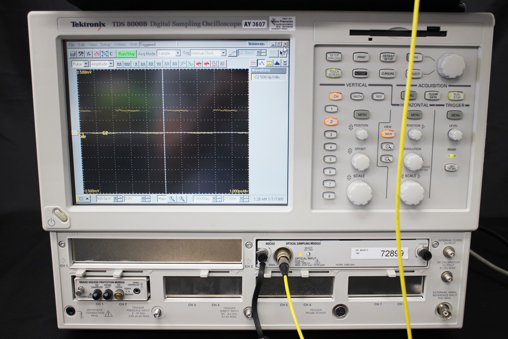 TDS8000BDigital Sampling Oscilloscope <b>Diag Error</b>