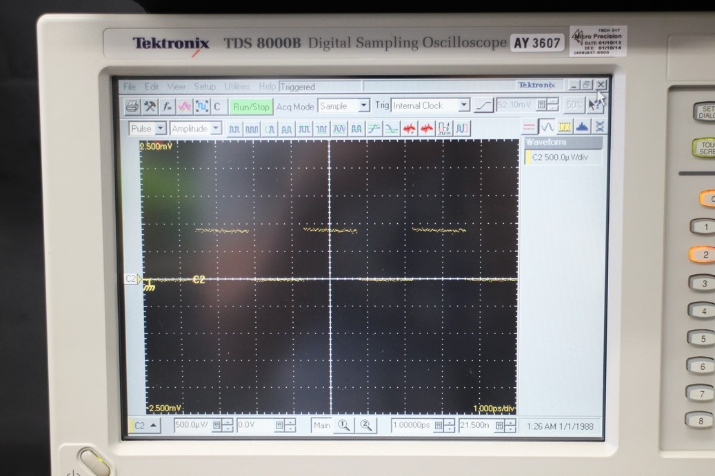 TDS8000BDigital Sampling Oscilloscope <b>Diag Error</b>