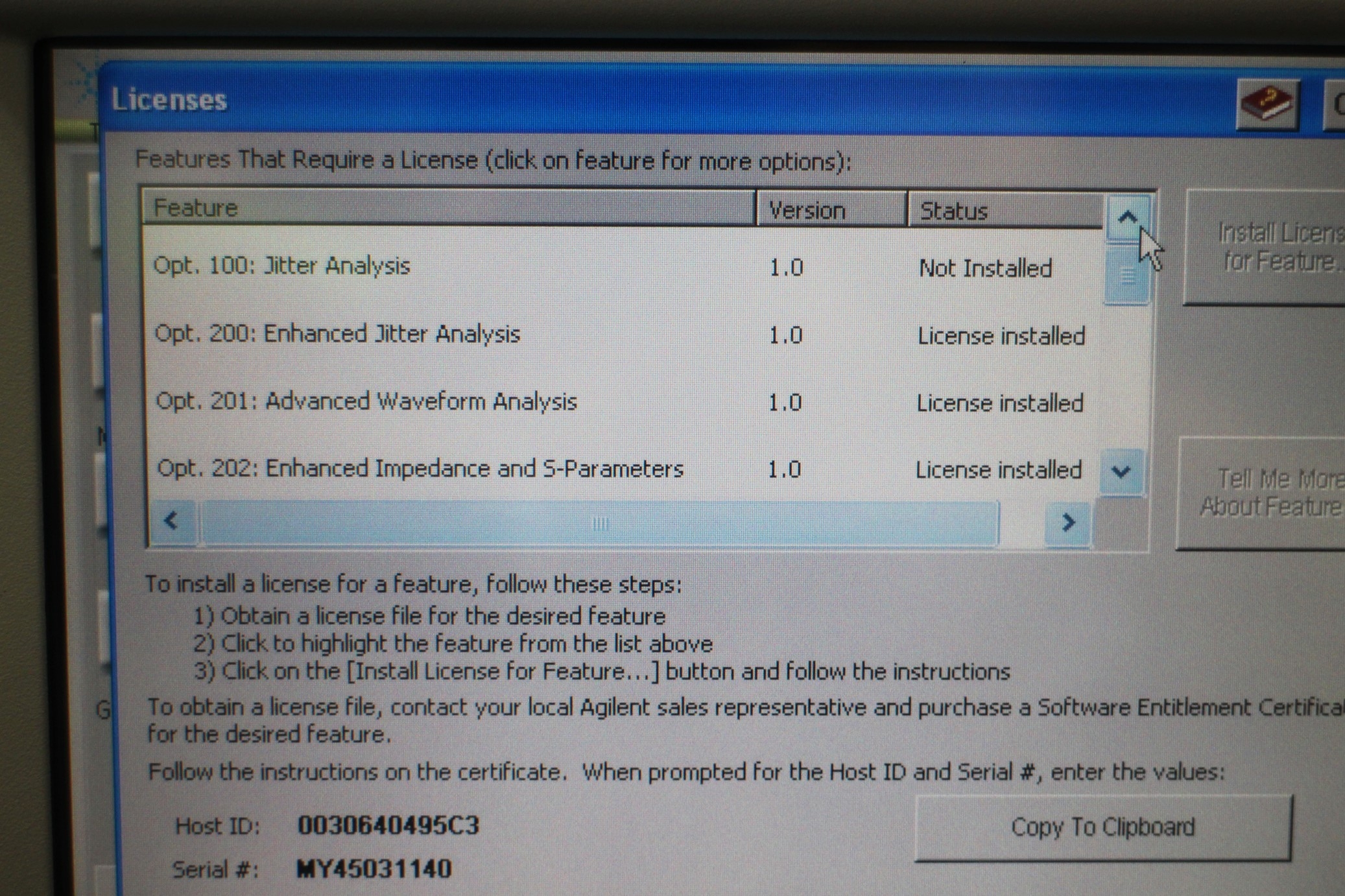 86100C /001/092/200/201/202Infiniium DCA Oscilloscope Mainframe