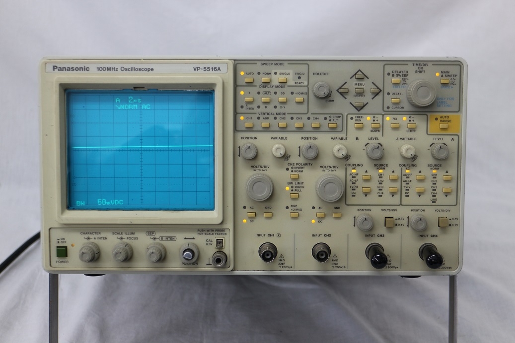 VP-5516ADC-100MHz 4ch Osclloscope