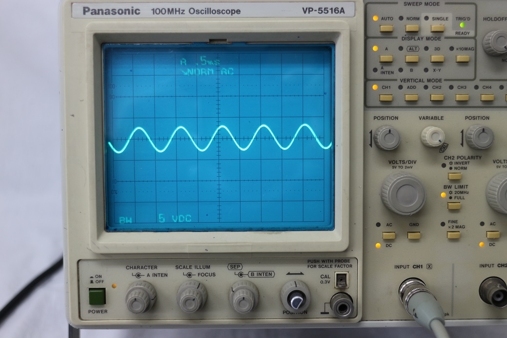 VP-5516ADC-100MHz 4ch Osclloscope