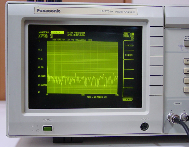 VP7731ADSP 2ch Audio Analyzer FFT