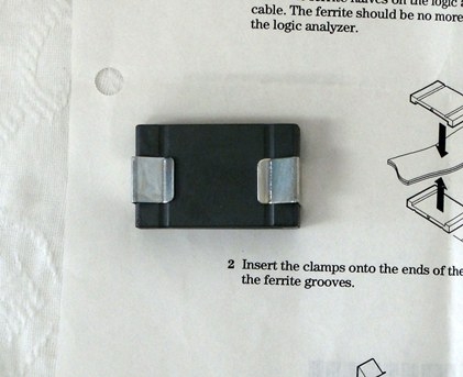 Ferrite (included in the HP 16555A)Ferrite for HP Logic analyzer POD