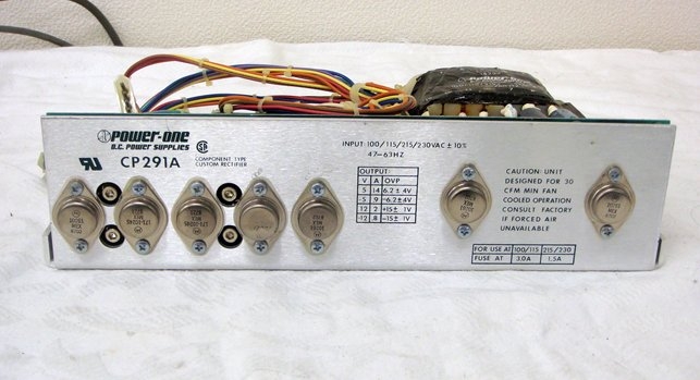 CP 291A+-5V +-12V D.C. Power Supply