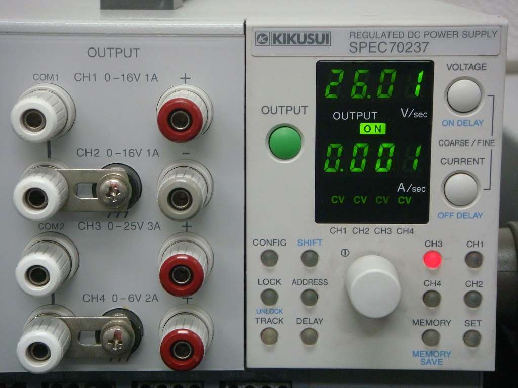 702374ch 16V+1A,-16V1A, 25V 3A,6V 2A  DC Power Supply