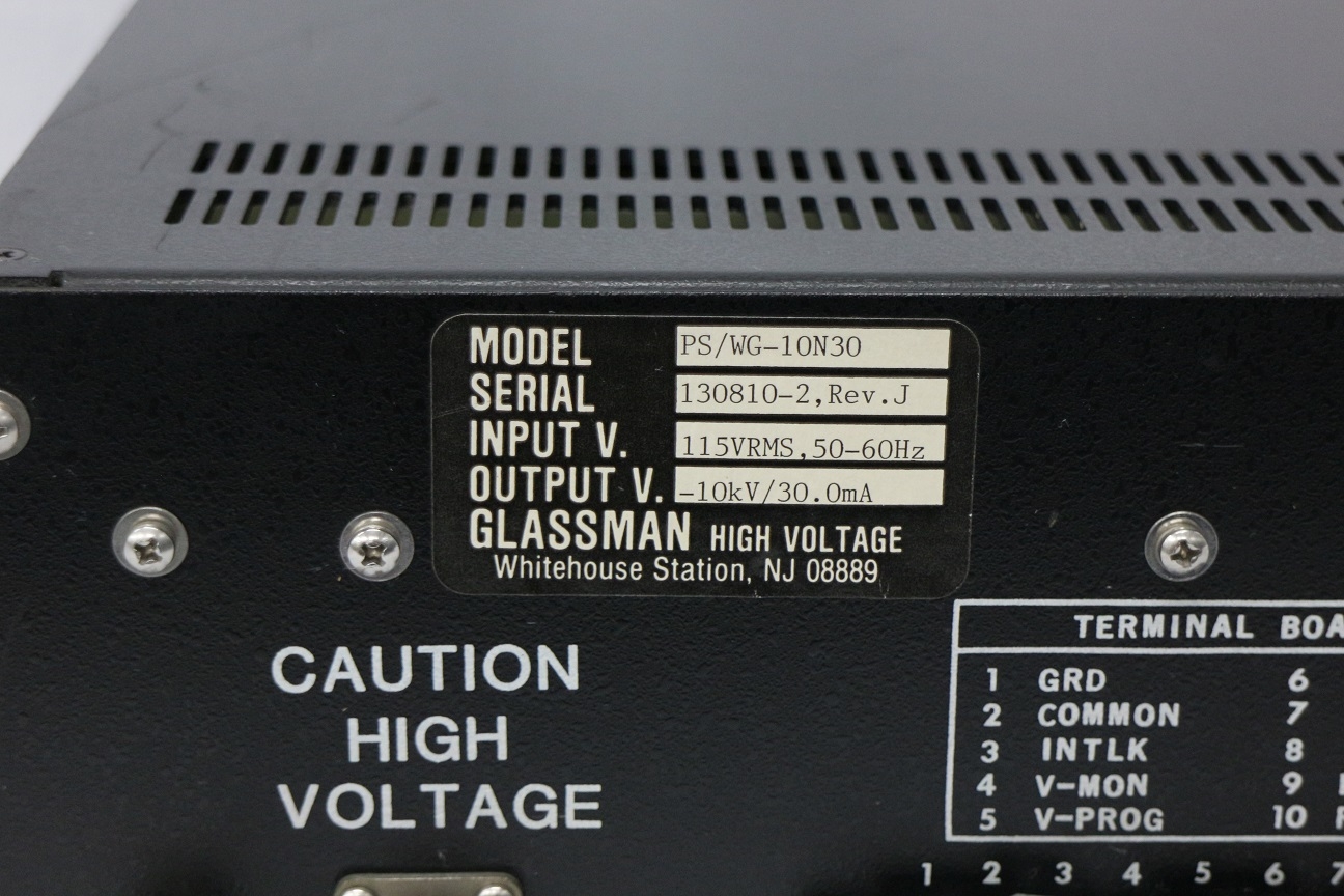 Glassman PS/WG-10N30 -10KV 30mA HighVoltage Power Supply | eBay