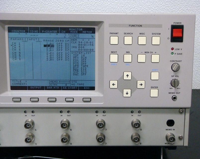 RX-808WBDC-80KHz 8ch 8mm DATA Recorder