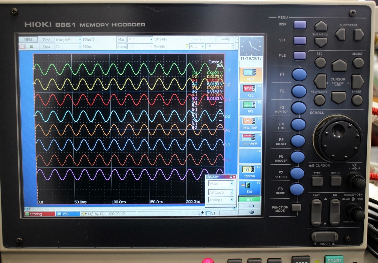 886116ch 128MW MEMORY HiCORDER 