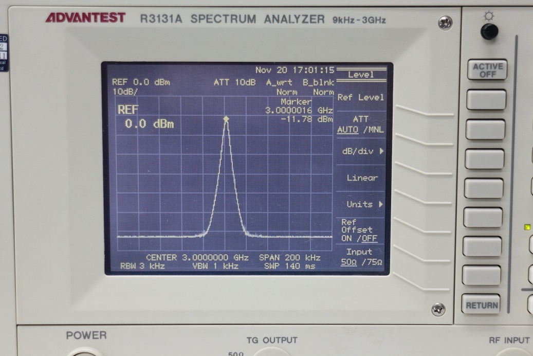 R3131A9KHz-3GHz Spectrum Analyzer