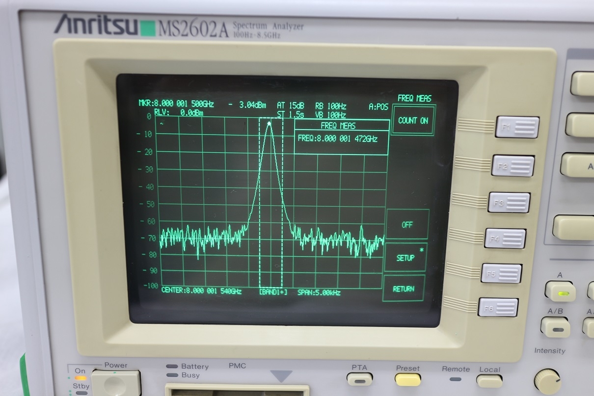 MS2602A /0058GHz Spectrum Analyzer