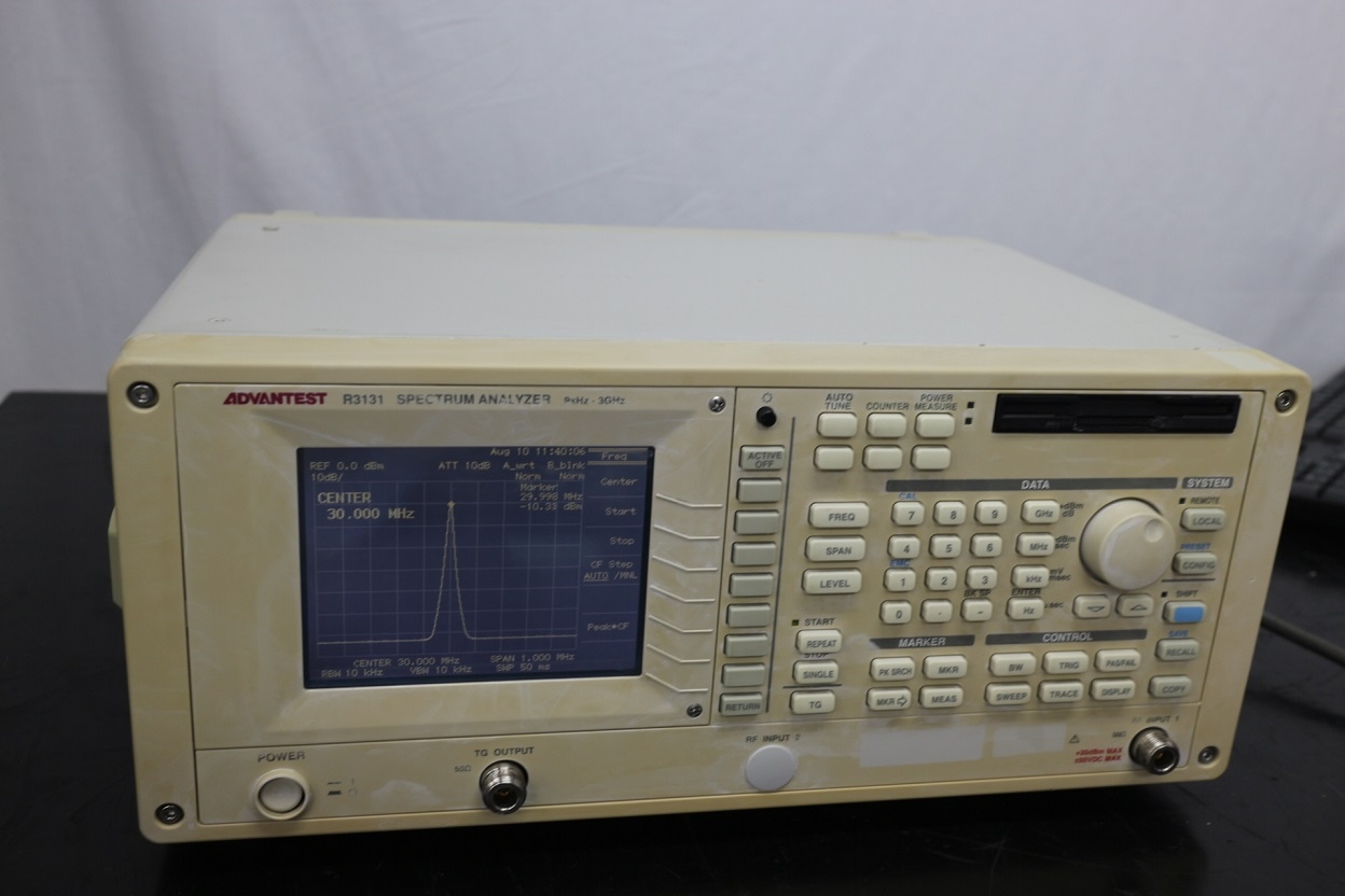 R3131 /743GHz Spectrum Analyzer TG