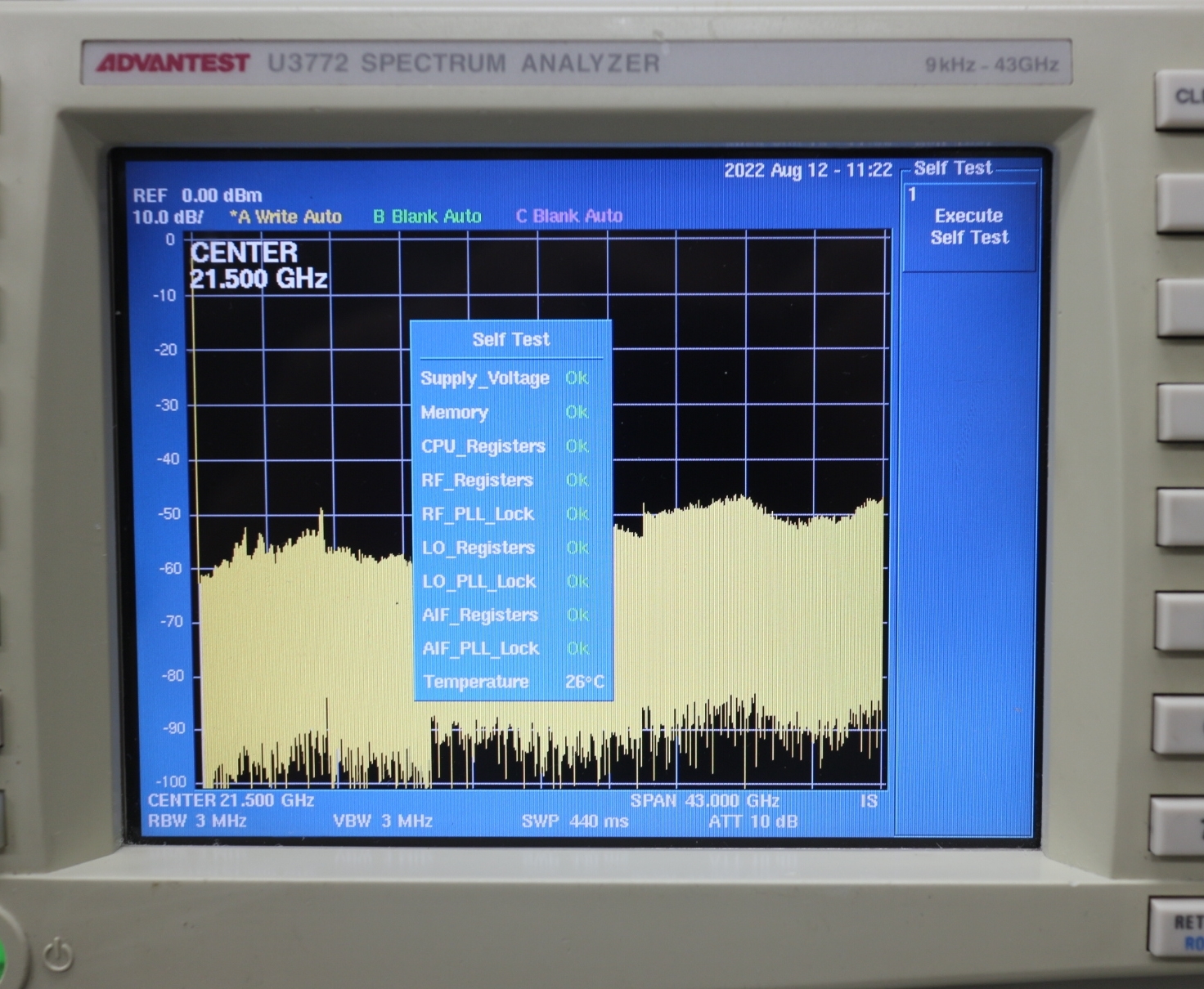 U3772 /2043GHz Portable Spectrum Analyzer