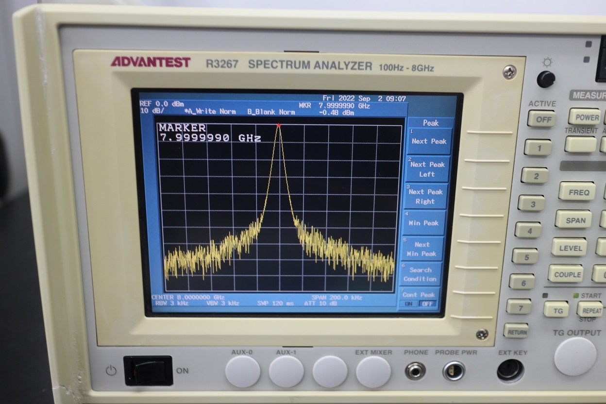 R3267 /01/73100Hz-8GHz Spectrum Analyzer