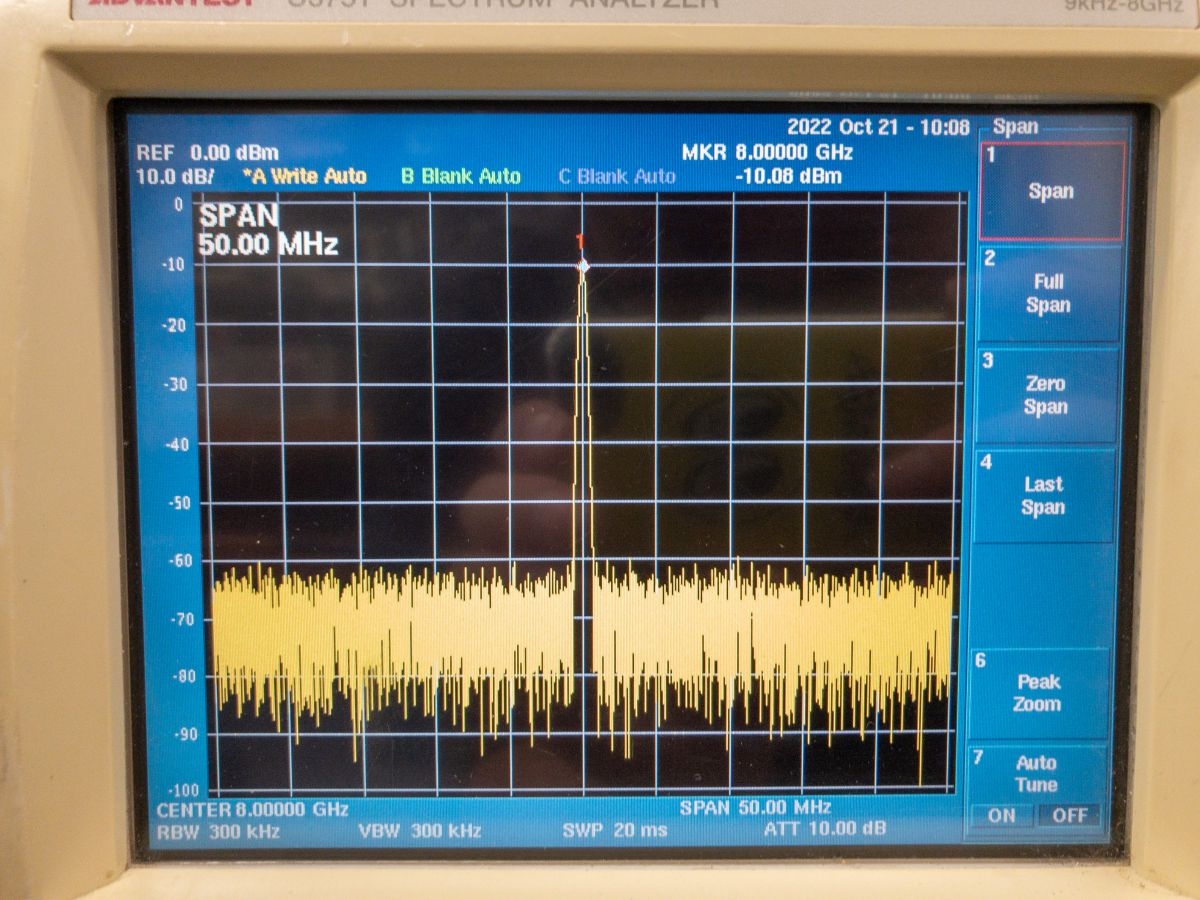 U3751/20/768GHz Spectrum Analyzer 3GHzTG